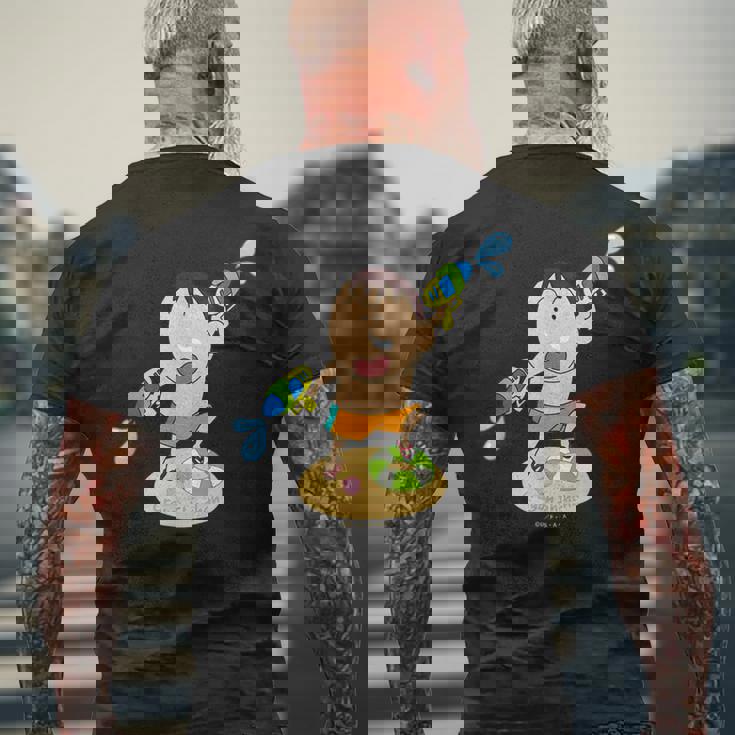 クレヨンしんちゃん カスカベ防衛隊！ウォーター！ ボーちゃん メンズTシャツ バックプリント 高齢者への贈り物