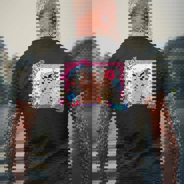 クレヨンしんちゃん 平成ごっこ ぶりぶりざえもん メンズTシャツ バックプリント 高齢者への贈り物