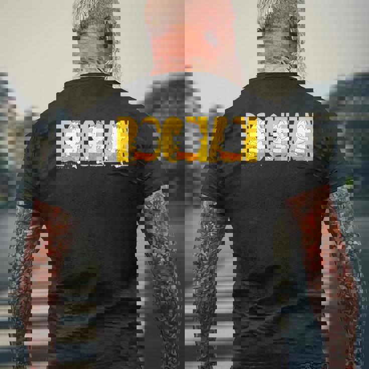 クレヨンしんちゃん 走るボーちゃん メンズTシャツ バックプリント 高齢者への贈り物