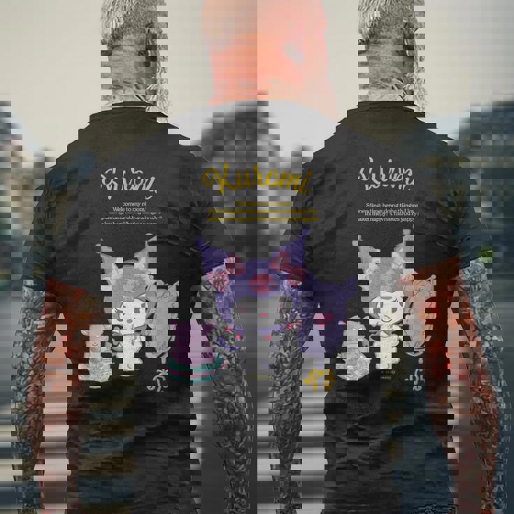 クロミ ハピネスマイルーム メンズTシャツ バックプリント 高齢者への贈り物