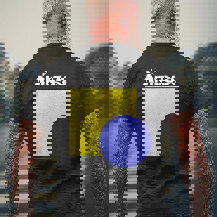 グラフィック＆ロゴ Wh バレーボール メンズTシャツ バックプリント 高齢者への贈り物