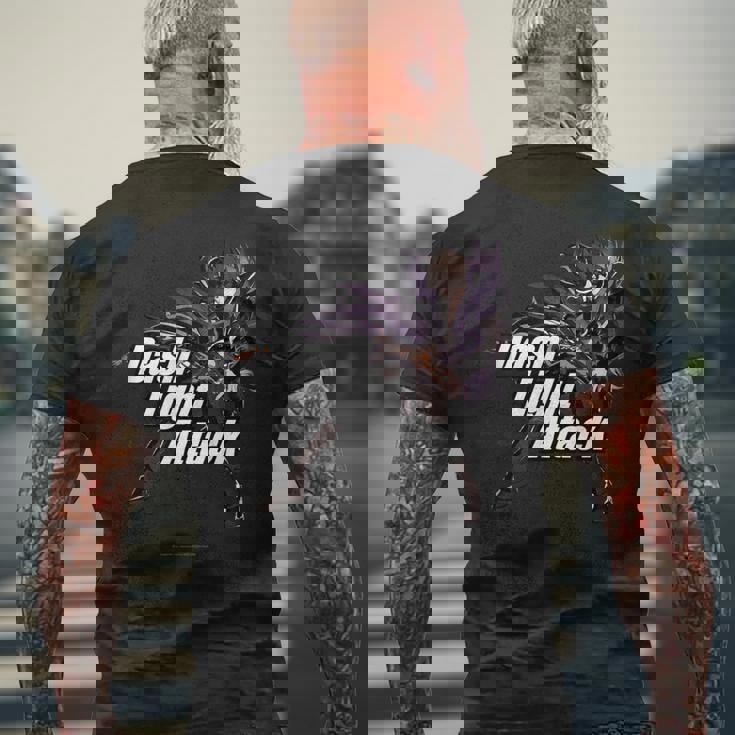 グランブルーファンタジーヴァーサス -ライジング- Dash Light Attack ベリアル メンズTシャツ バックプリント 高齢者への贈り物