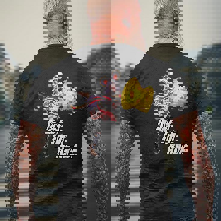 グランブルーファンタジーヴァーサス -ライジング- Dash Light Attack ビカラ メンズTシャツ バックプリント 高齢者への贈り物