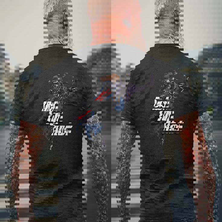 グランブルーファンタジーヴァーサス -ライジング- Dash Light Attack ジークフリート メンズTシャツ バックプリント 高齢者への贈り物