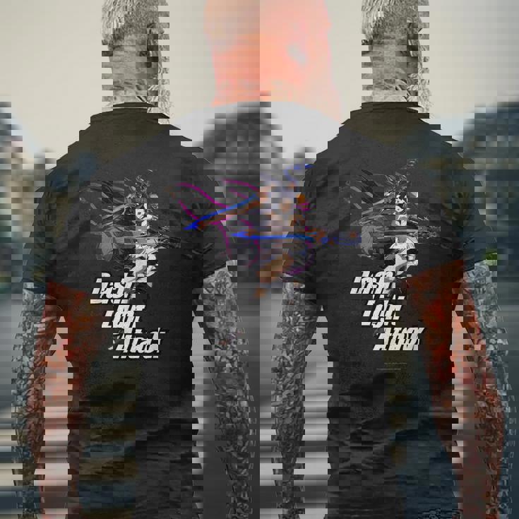 グランブルーファンタジーヴァーサス -ライジング- Dash Light Attack ユエル メンズTシャツ バックプリント 高齢者への贈り物