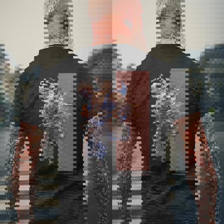 グランブルーファンタジーヴァーサス -ライジング- ソリッズ メンズTシャツ バックプリント 高齢者への贈り物