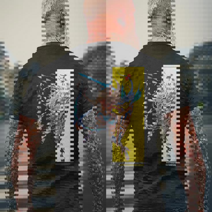 グランブルーファンタジーヴァーサス -ライジング- ゾーイ メンズTシャツ バックプリント 高齢者への贈り物