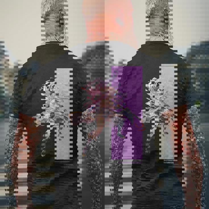 グランブルーファンタジーヴァーサス -ライジング- ナルメア メンズTシャツ バックプリント 高齢者への贈り物