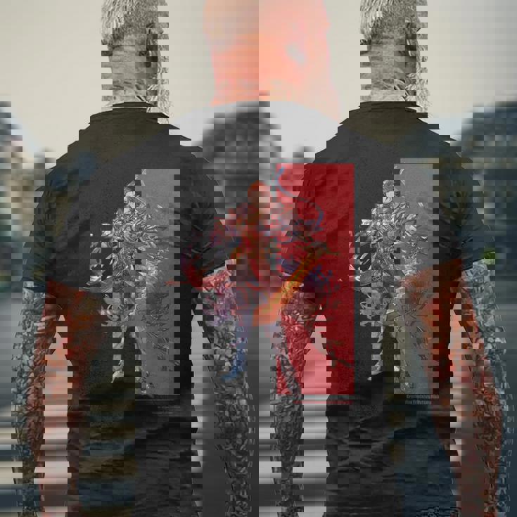 グランブルーファンタジーヴァーサス -ライジング- パーシヴァル メンズTシャツ バックプリント 高齢者への贈り物