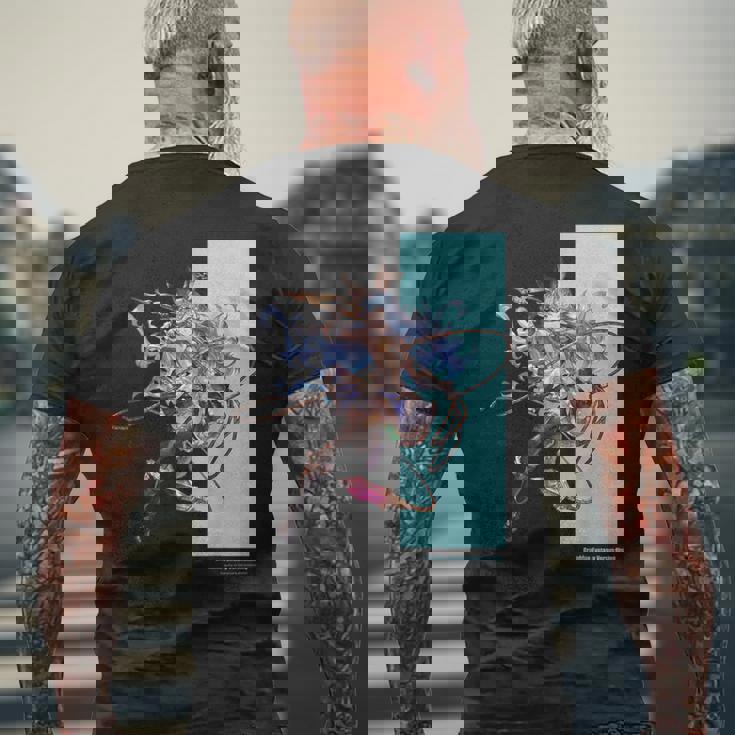 グランブルーファンタジーヴァーサス -ライジング- フェリ メンズTシャツ バックプリント 高齢者への贈り物