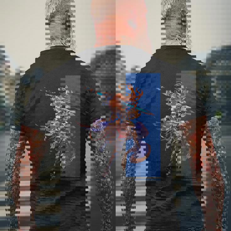 グランブルーファンタジーヴァーサス -ライジング- ベアトリクス メンズTシャツ バックプリント 高齢者への贈り物