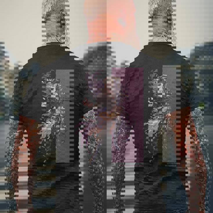 グランブルーファンタジーヴァーサス -ライジング- ベリアル メンズTシャツ バックプリント 高齢者への贈り物