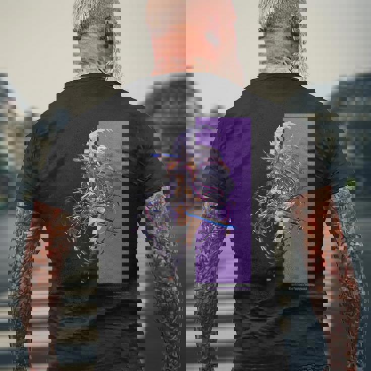 グランブルーファンタジーヴァーサス -ライジング- ユエル メンズTシャツ バックプリント 高齢者への贈り物