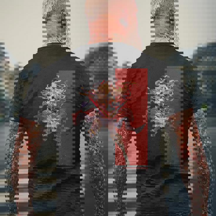 グランブルーファンタジーヴァーサス -ライジング- ヴィーラ メンズTシャツ バックプリント 高齢者への贈り物