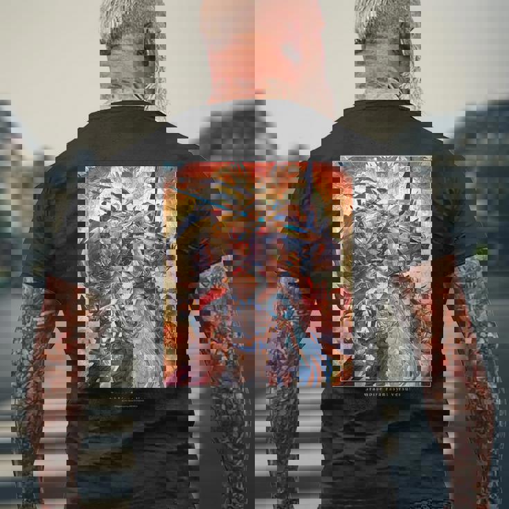 グランブルーファンタジーヴァーサス パッケージアート プレミアムエディション メンズTシャツ バックプリント 高齢者への贈り物