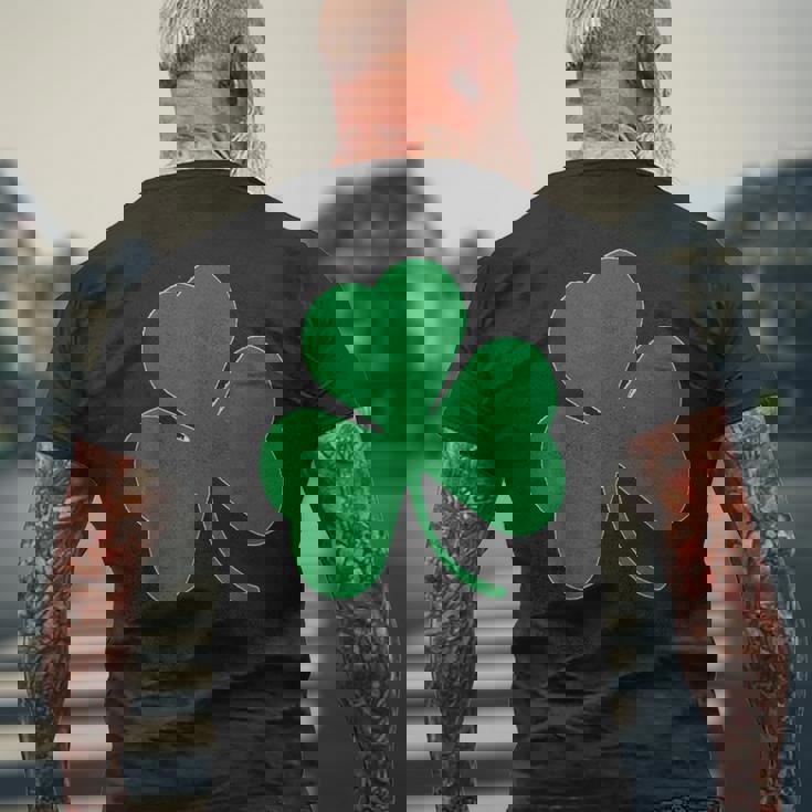 グリーンクローバー メンズTシャツ バックプリント 高齢者への贈り物