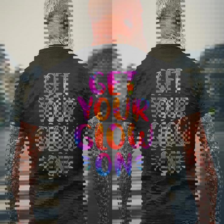 ゲット・ユー・グロー・オン メンズTシャツ バックプリント 高齢者への贈り物