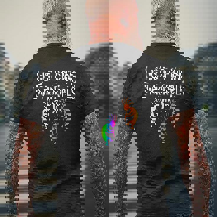 ココペリtシャツ ネイティブアメリカン タトゥースタイル ココペリ メンズTシャツ バックプリント 高齢者への贈り物