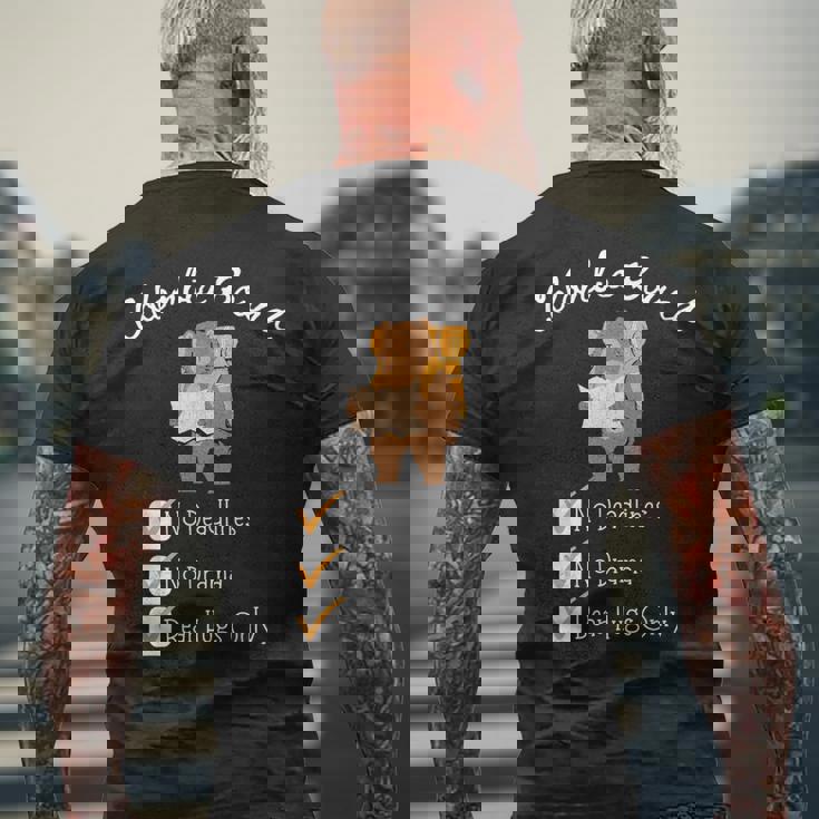 コロンビア バケーション ベア ハグス オンリー コロンビア メンズTシャツ バックプリント 高齢者への贈り物