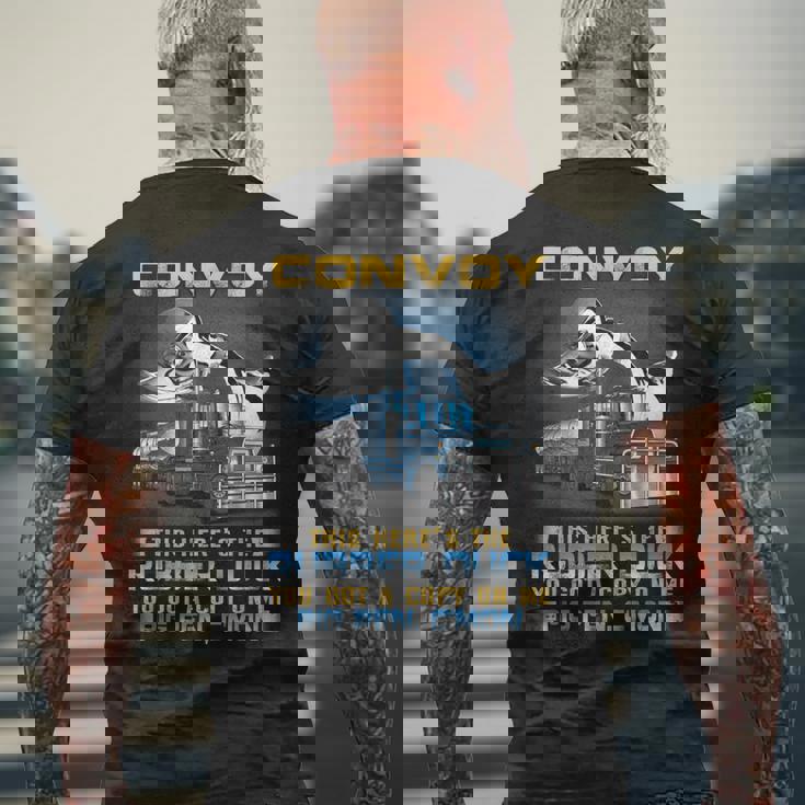 コンボイこれがラバーダックユー メンズTシャツ バックプリント 高齢者への贈り物