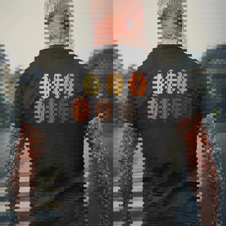 コーヒー焙煎豆 Iロースター焙煎所 コーヒードリンカーコーヒー メンズTシャツ バックプリント 高齢者への贈り物