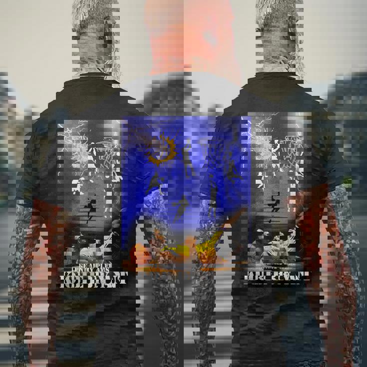 コービーブライアント_002 メンズTシャツ バックプリント 高齢者への贈り物