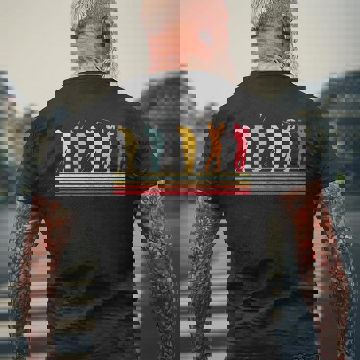 ゴルフ 面白いtシャツ 打ちっ放し メンズ おもしろ 服 練習着 ウェア ネタ 服 カラフル レトロ メンズTシャツ バックプリント 高齢者への贈り物