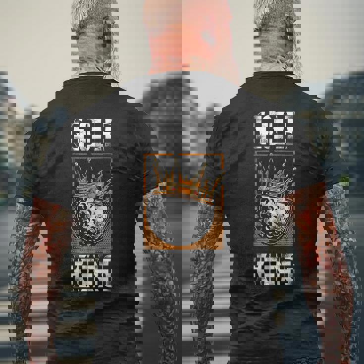 ゴルフキング ヴィンテージボールクラウン ゴルフキング メンズTシャツ バックプリント 高齢者への贈り物