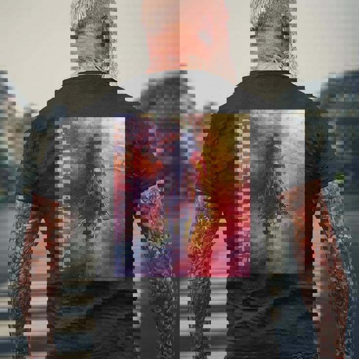 ゴーストライダー メンズTシャツ バックプリント 高齢者への贈り物