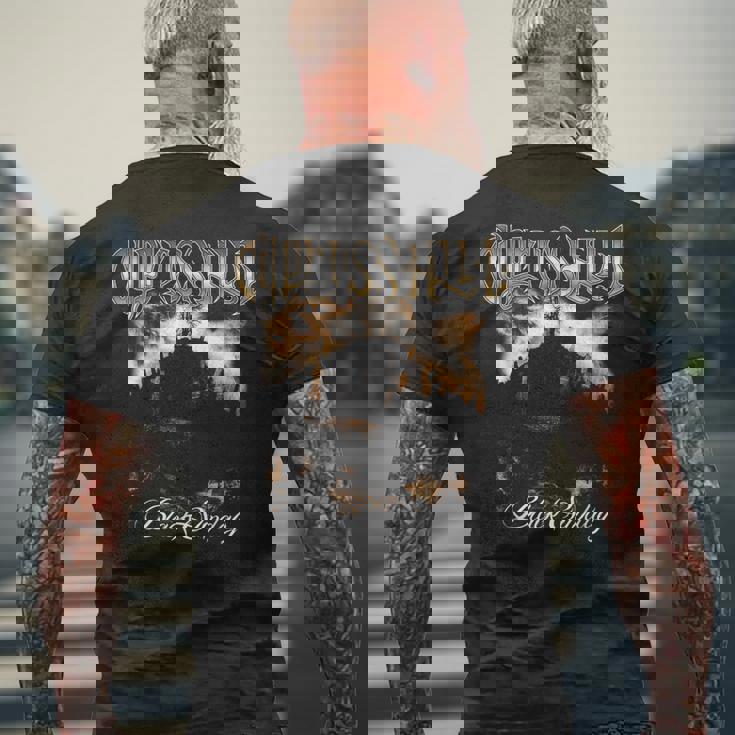 サイプレスヒル ブラックサンデー メンズTシャツ バックプリント 高齢者への贈り物