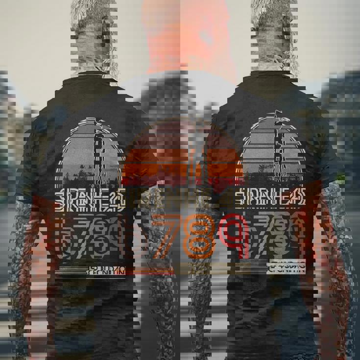 サイレンヘッドcp-6789Cp ファンデーション メンズTシャツ バックプリント 高齢者への贈り物