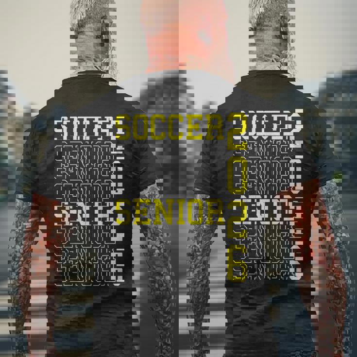 サッカー シニア ナイトサッカー シニア 2026 卒業 24 メンズTシャツ バックプリント 高齢者への贈り物