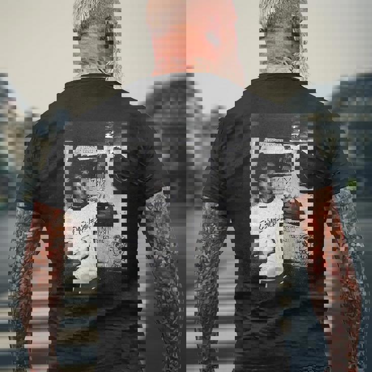 サル・サンチェス メキシコボクシングキングチャカルムクス メンズTシャツ バックプリント 高齢者への贈り物