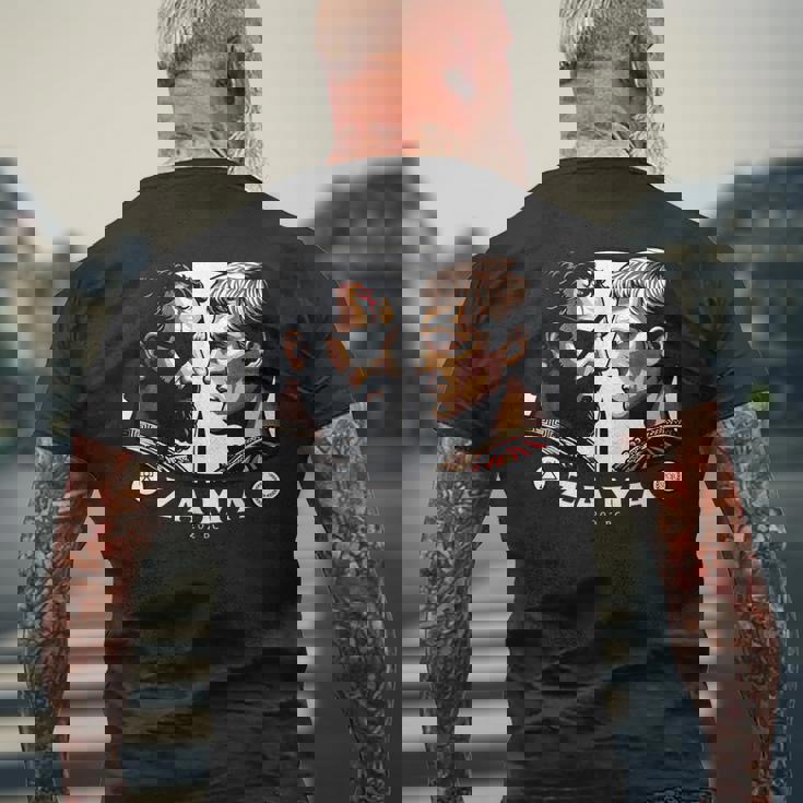 ザマの戦い ハンニバル対スキピオ カルタゴとローマ メンズTシャツ バックプリント 高齢者への贈り物