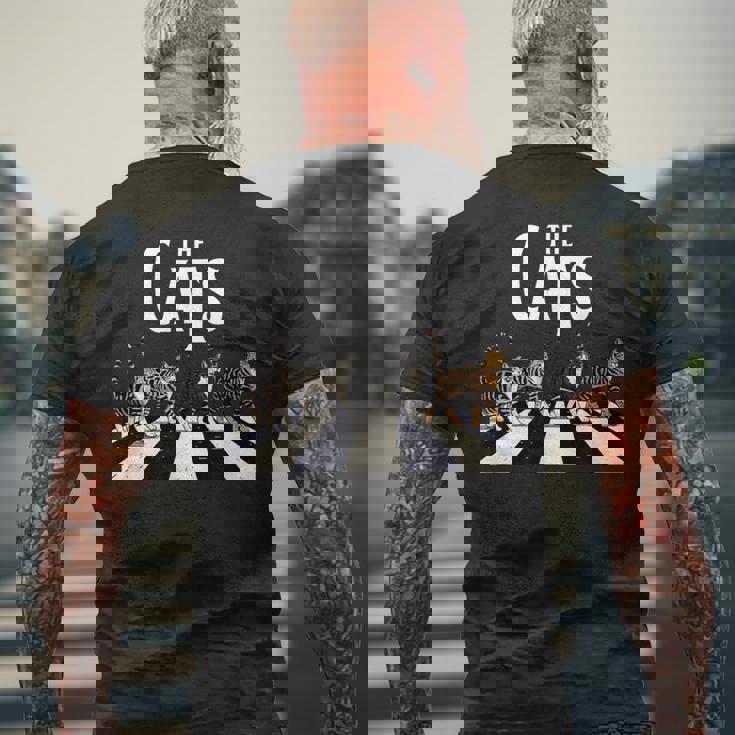 ザ・キャッツ メンズTシャツ バックプリント 高齢者への贈り物