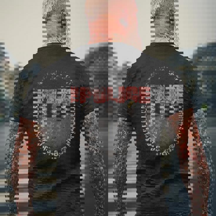 ザ・ポリス・Jfkスタジアム 1983 メンズTシャツ バックプリント 高齢者への贈り物