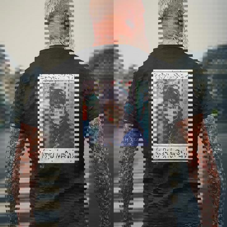 シティポップ 春 桜 日本の美学 ヴェイパーウェイブ Japanese Aesthetic メンズTシャツ バックプリント 高齢者への贈り物