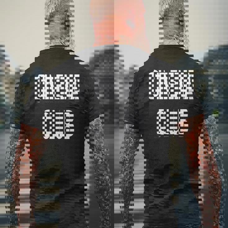 シネマクラブ メンズTシャツ バックプリント 高齢者への贈り物