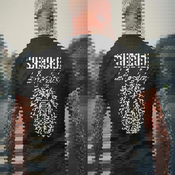 シュライヒ・ディ・デュ・オールシュロッホ アドラー ウィーン オーストリア 003 メンズTシャツ バックプリント 高齢者への贈り物