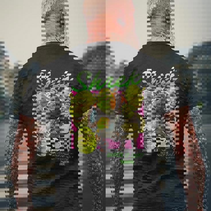 シュレック・イット・アウト メンズTシャツ バックプリント 高齢者への贈り物