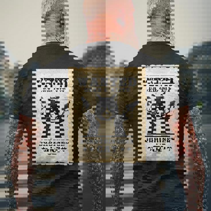 シュレディンガーの猫 物理学 パラドックス 量子力学 科学 メンズTシャツ バックプリント 高齢者への贈り物