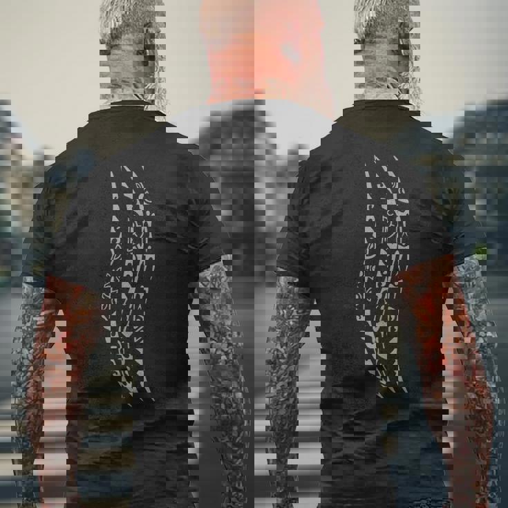 シンボル ハカ カルチャー マオリ族 サーファーパターン ニュージーランド メンズTシャツ バックプリント 高齢者への贈り物