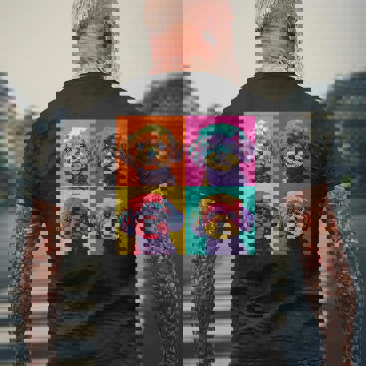 シーズーアートデザイン メンズTシャツ バックプリント 高齢者への贈り物