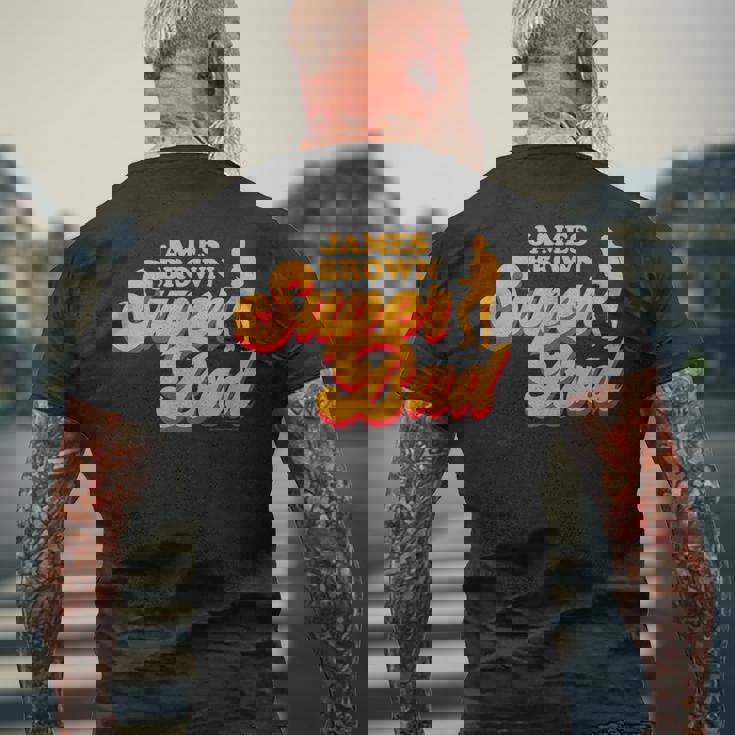 ジェームズ・ブラウン スーパーバッド メンズTシャツ バックプリント 高齢者への贈り物