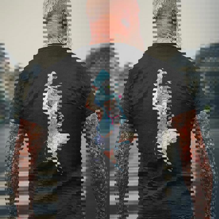 ジスたん アッパー 小梅けいと 【Twitch特集】 メンズTシャツ バックプリント 高齢者への贈り物