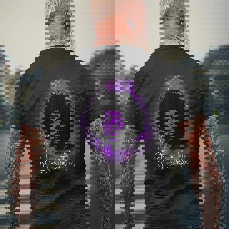 ジミヘンドリックス_002 メンズTシャツ バックプリント 高齢者への贈り物