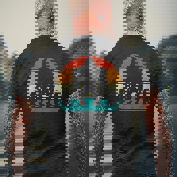 ジム ゴリラ パワーリフティング フィットネス ジム ゴリラ エクササイズ メンズTシャツ バックプリント 高齢者への贈り物