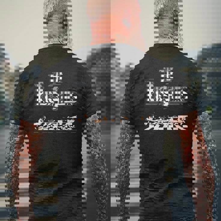 ジャックラッセルズ ファニージャックラッセルテリア Jrt ドッグドッグ メンズTシャツ バックプリント 高齢者への贈り物