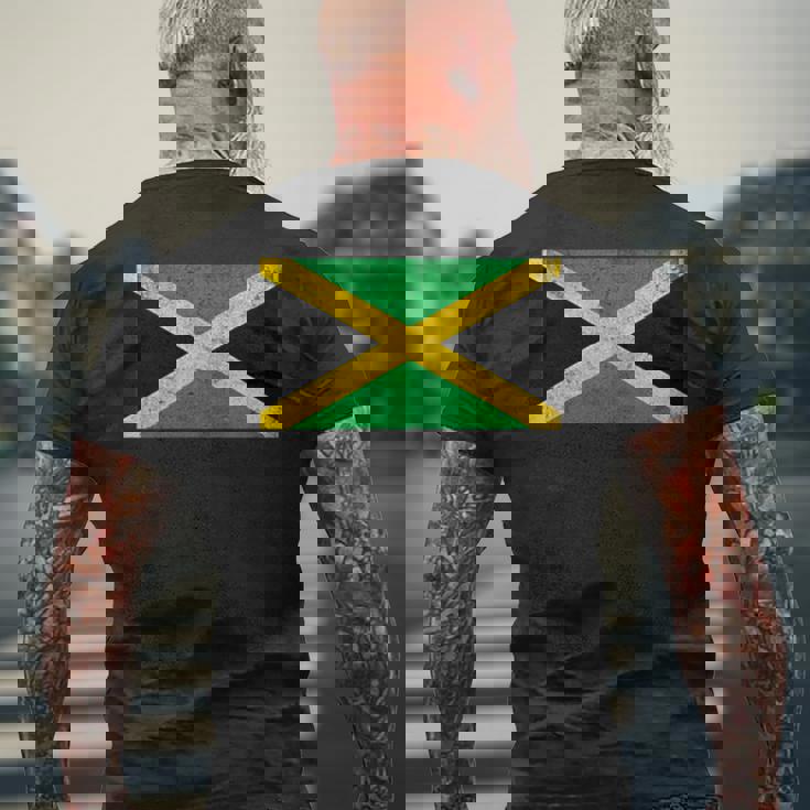 ジャマイカ国旗グラフィック メンズ レディース キッズ メンズTシャツ バックプリント 高齢者への贈り物