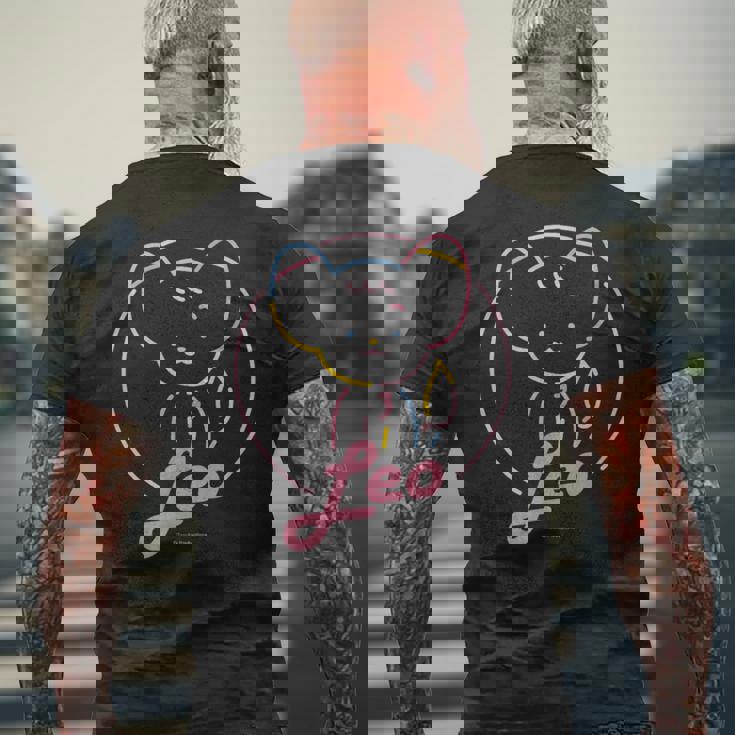 ジャングル大帝 Lineレオ Ctezuka Productions メンズTシャツ バックプリント 高齢者への贈り物